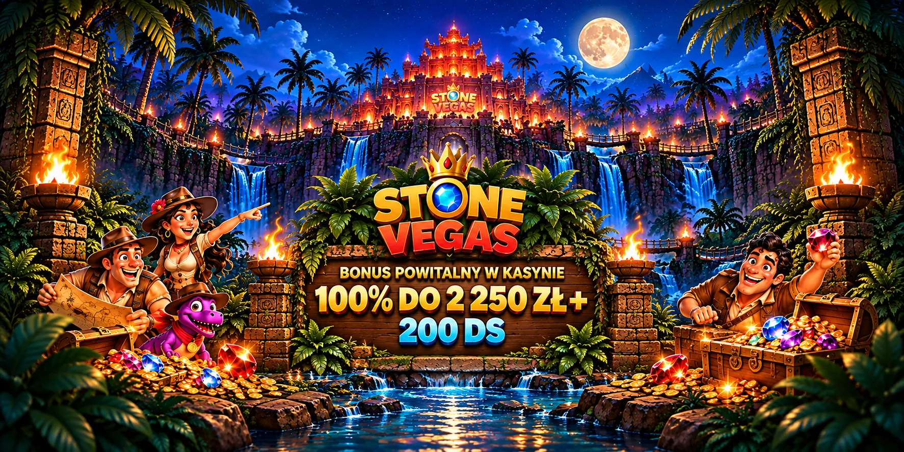 Stone Vegas 200 darmowych spinów