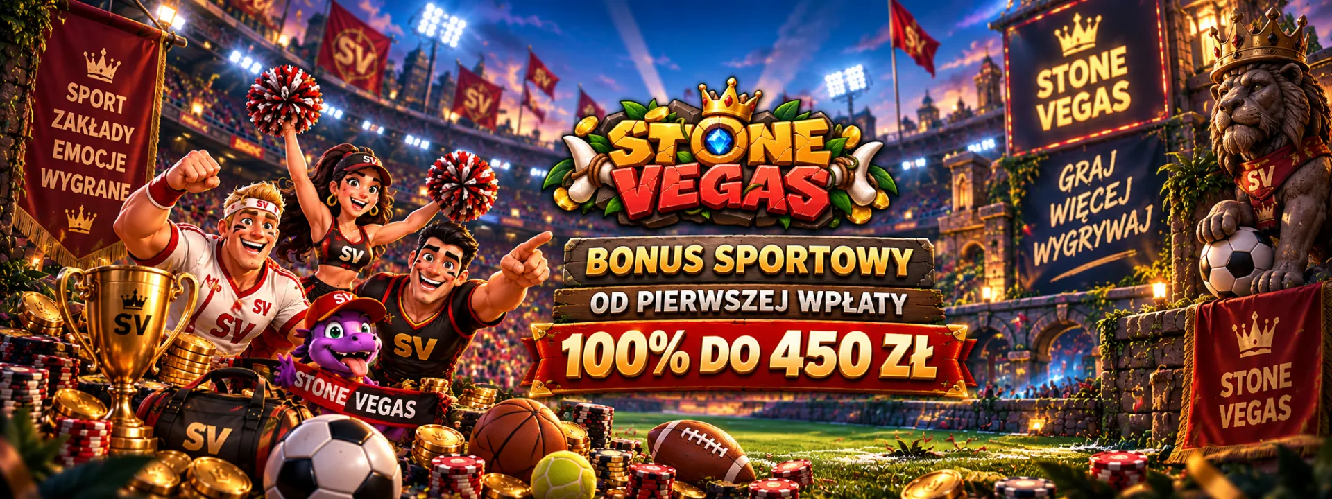 Stone Vegas bonus sportowy