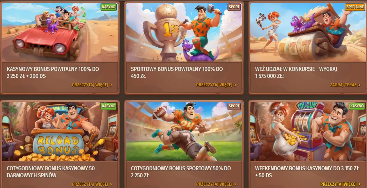 Promocje i bonusy w Stone Vegas Casino